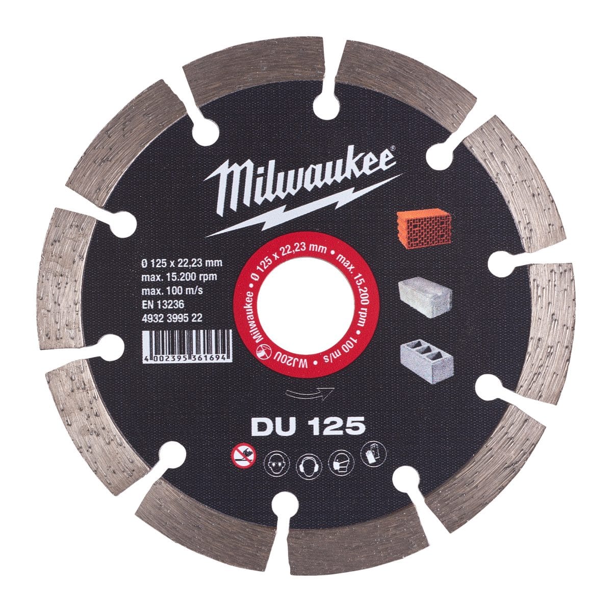 DISQUE DIAMANT DU 125MM MILWAUKEE - 4932399522
